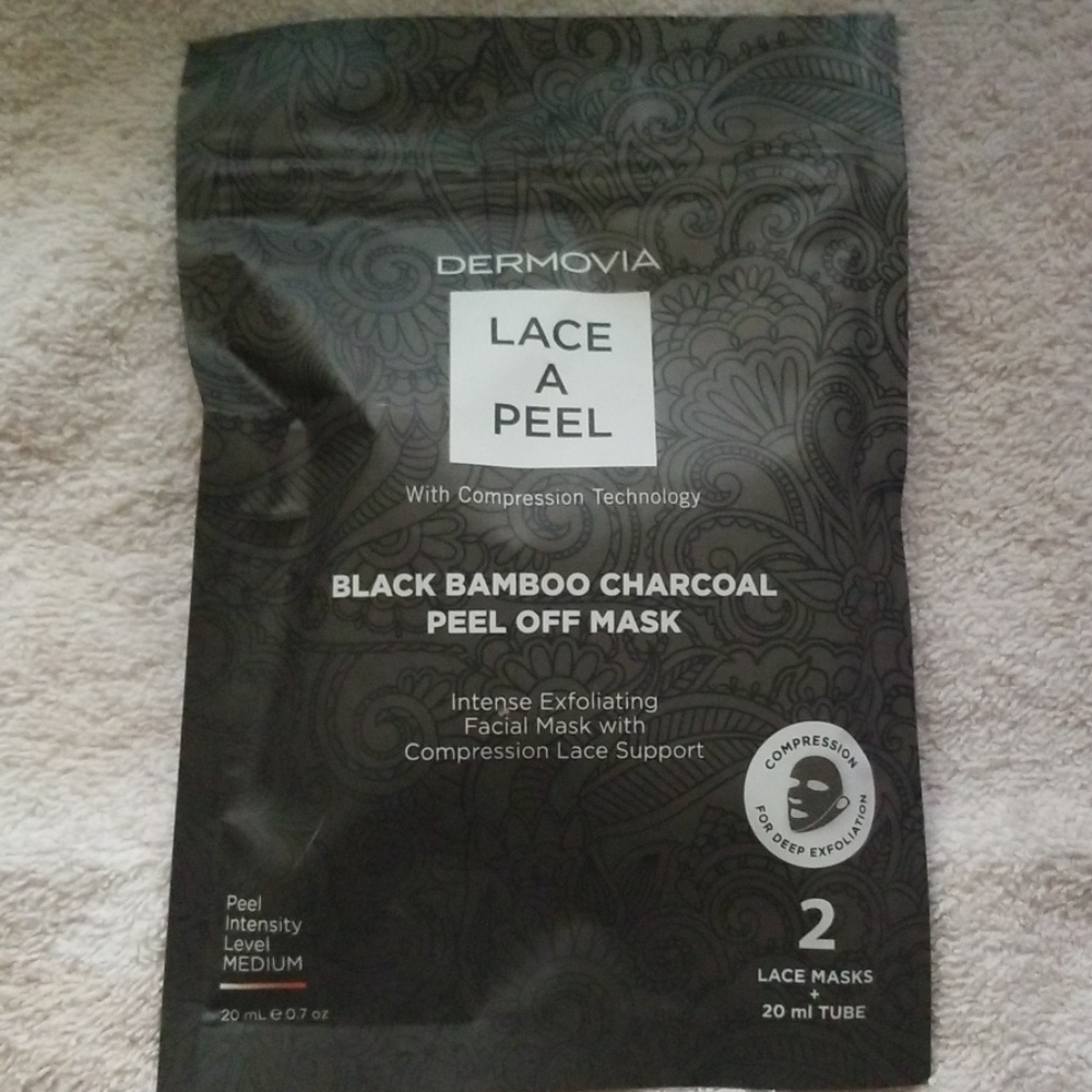 Lace A Peel Blk Bamboo Charcoal Peel Off Mask